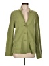Eileen Fisher 100% Merino Wool Green Wool Blazer Size L - photo 1