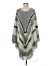 Camille & Co. Gray Poncho One size - photo 1