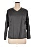 Bcg 100% Polyester Gray 3/4 Sleeve T-Shirt Size 1X - photo 1