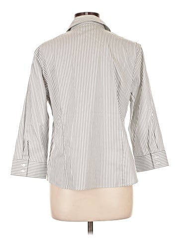 Anne Klein 3/4 Sleeve Button-Down Shirt (view 2)
