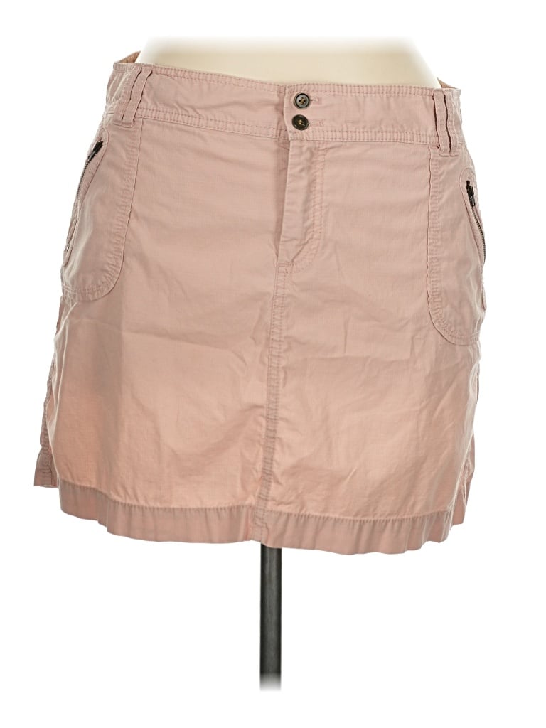Pre-owned Caslon Casual Skirt In Tan