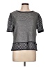 St. John Sport Gray Short Sleeve Top Size L - photo 1