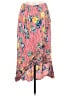 Magic Print Red Casual Skirt Size M - photo 1
