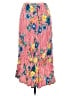 Magic Print Red Casual Skirt Size M - photo 2