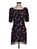 Leifsdottir Print Black Cocktail Dress Size 2 - photo 1