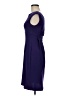 Connected Apparel Solid Purple Cocktail Dress Size 6 Petite - photo 5