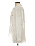 XXI Polka Dots Ivory Long Sleeve Blouse Size L - photo 5