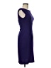 Connected Apparel Solid Purple Cocktail Dress Size 6 Petite - photo 4