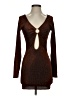 Superdown 100% Polyester Brown Cocktail Dress Size S - photo 1