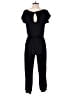 Angashion Solid Black Jumpsuit Size S - photo 2