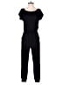 Angashion Solid Black Jumpsuit Size S - photo 1