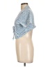 Shein Blue Short Sleeve Blouse Size 12 - photo 5