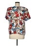 Judy Bond Tan Short Sleeve Blouse Size M (estimated) - photo 1