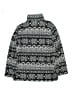 Lands' End 100% Polyester Print Black Snow Jacket Size 10 - 12 - photo 2