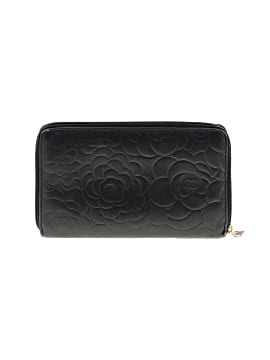Chanel Leather Camellia Embossed Zip Around Wallet (view 2)