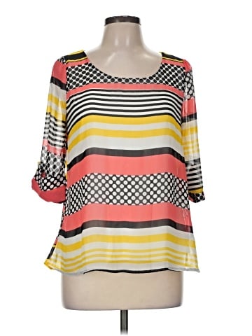 Fab'rik 3/4 Sleeve T-Shirt (view 1)