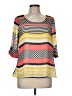 Fab'rik Yellow 3/4 Sleeve T-Shirt Size M (estimated) - photo 1