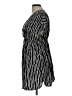 Unbranded 100% Rayon Stripes Black Casual Dress Size L - photo 5