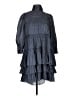 Cinq à Sept 100% Polyester Blue Gray Casual Dress Size 4 - photo 1