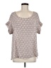 Torrid 100% Polyester Tan Short Sleeve Blouse Size Med Plus (00) - photo 1