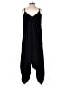 Silence and Noise Solid Black Jumpsuit Size M - photo 1