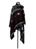 Old Navy 100% Acrylic Burgundy Poncho One size - photo 1