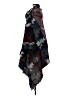 Old Navy 100% Acrylic Burgundy Poncho One size - photo 5