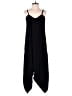 Silence and Noise Solid Black Jumpsuit Size M - photo 2