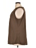 Soft Surroundings 100% Polyester Brown Sleeveless Blouse Size 1X - photo 5