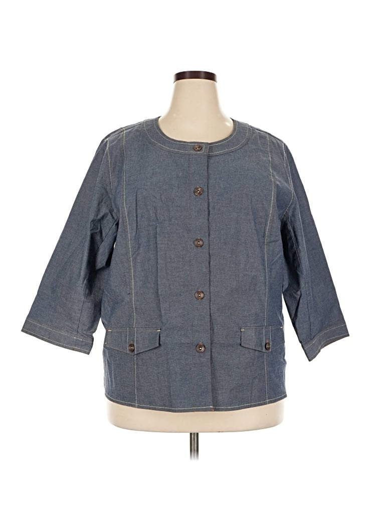 Pre-owned D&co. Denim Jacket In Blue