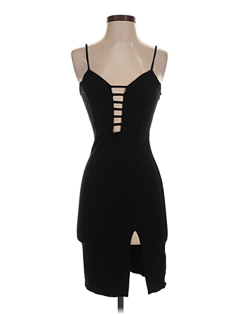 Pre-owned Forever 21 Cocktail Dress In Black