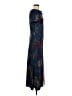 Talbots 100% Polyester Floral Blue Casual Dress Size 4 - photo 4