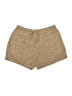 Ekouaer Tweed Gold Shorts Size XL - photo 1