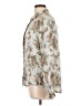 Kut from the Kloth 100% Lyocell Floral Ivory Long Sleeve Blouse Size L - photo 5