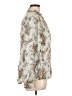 Kut from the Kloth 100% Lyocell Floral Ivory Long Sleeve Blouse Size L - photo 4