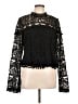 Tularosa 100% Polyester Black Long Sleeve Turtleneck Size L - photo 1