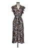 Zara Basic Paisley Blue Casual Dress Size S - photo 1