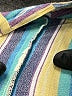 Pull&Bear Stripes Blue Casual Pants Size M - photo 8
