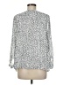 Nine West Silver 3/4 Sleeve Blouse Size M - photo 2
