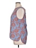 Halogen 100% Polyester Blue Sleeveless Top Size XL - photo 5