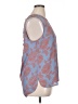 Halogen 100% Polyester Blue Sleeveless Top Size XL - photo 4
