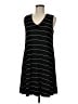 Amour Vert Stripes Black Casual Dress Size M - photo 1