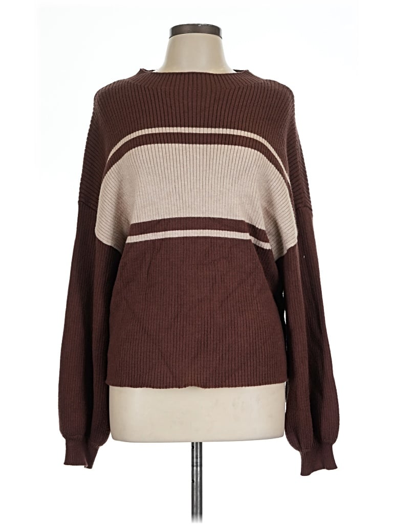 Pre-owned Grace Karin Pullover Sweater In Brown
