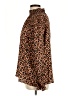 Tucker Animal Print Brown Blouse Size L - photo 5