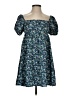 Shein 100% Polyester Floral Blue Casual Dress Size S - photo 1