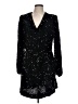 Dear John 100% Polyester Stars Black Cocktail Dress Size L - photo 1