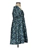 Shein 100% Polyester Floral Blue Casual Dress Size S - photo 4