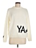 Assorted Brands 100% Acrylic Graphic Ivory Pullover Sweater Size M - photo 1
