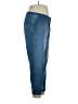 d.jeans Solid Blue Jeans Size 14 - photo 4