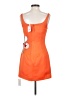 Sau Lee 100% Polyester Orange Cocktail Dress Size 4 - photo 2